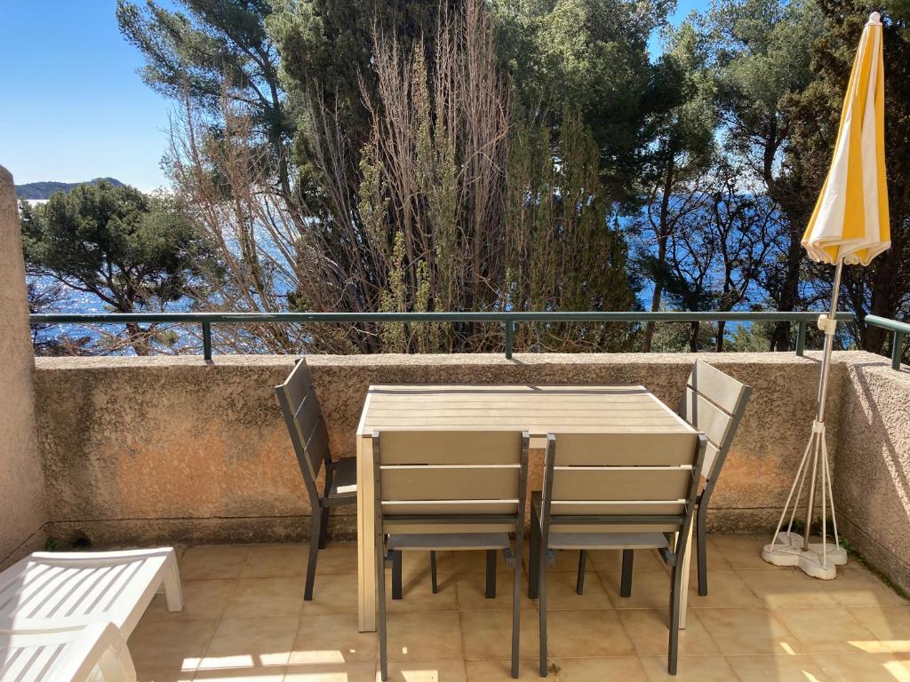 Balkón nebo terasa v ubytování Résidence hôtelière Le Provençal à Giens - Bord de mer