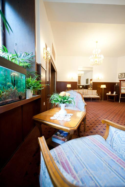 Posezení v ubytování Hotel Spöttel
