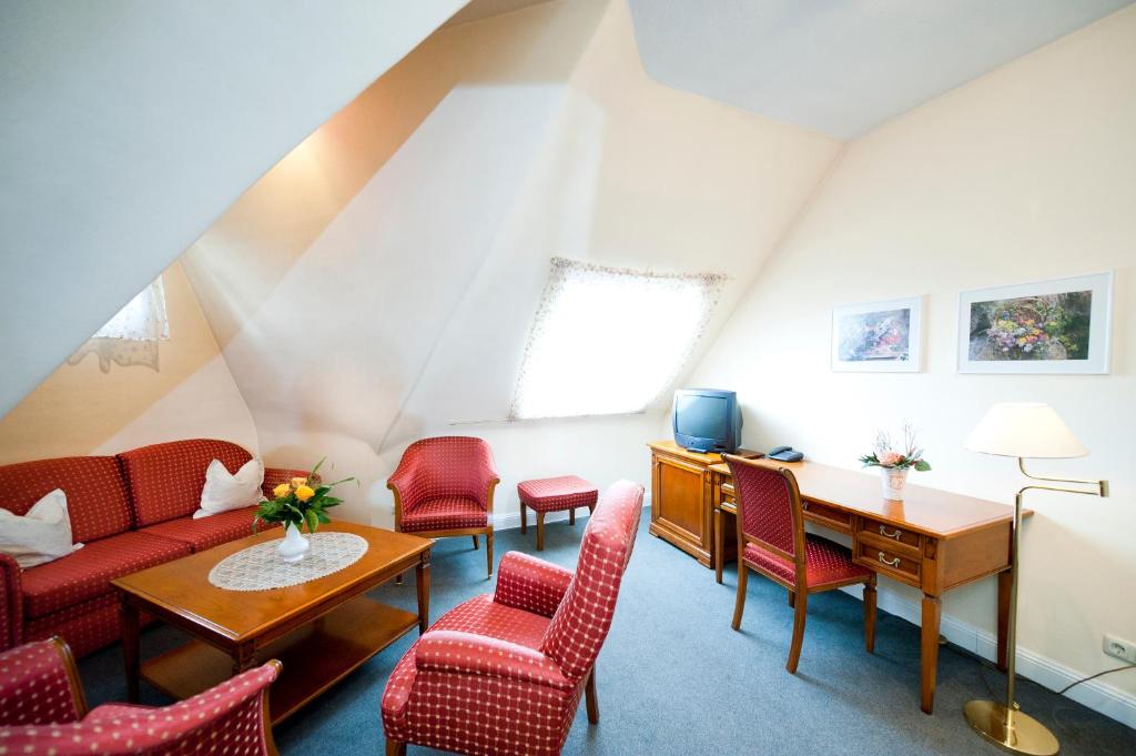Posezení v ubytování Hotel Spöttel