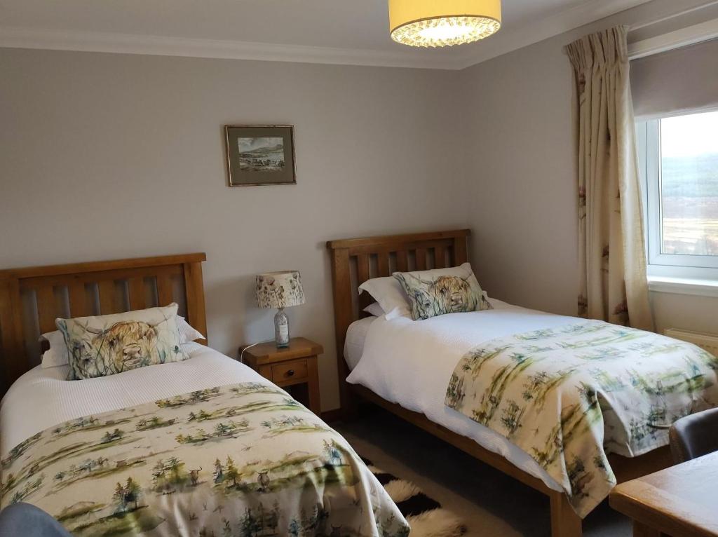 Postel nebo postele na pokoji v ubytování B&B Ronan House