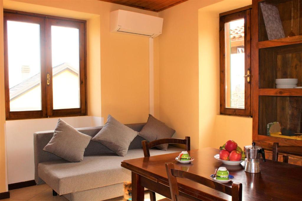 Posezení v ubytování Trarego haus