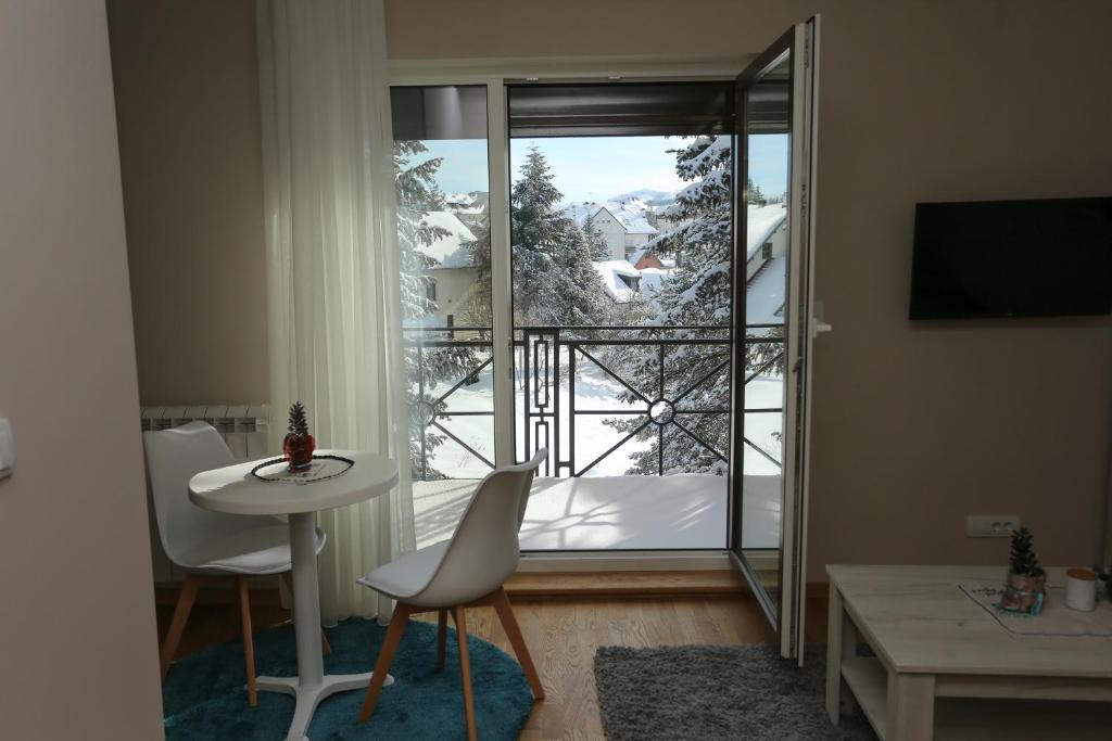 Mipet apartmani v zimě