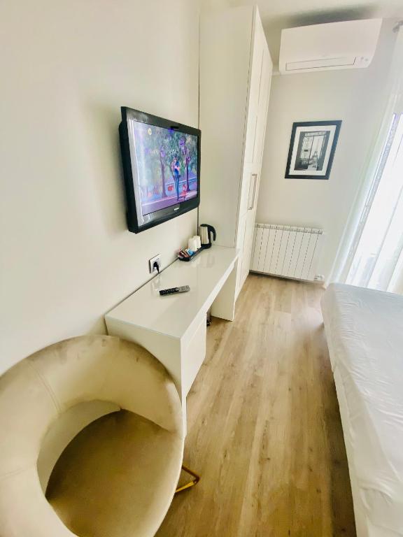TV a/nebo společenská místnost v ubytování Esprit D'Hotel Panoramico