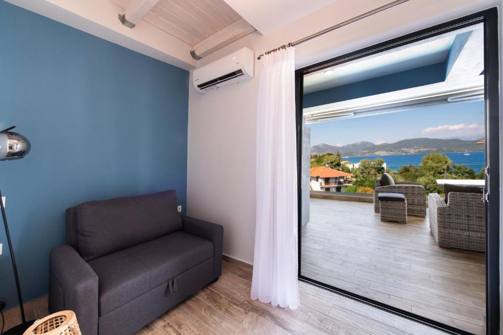 Fotografie z fotogalerie ubytování Blue House luxury apartment v destinaci Nikiana