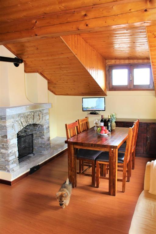 Kuchyň nebo kuchyňský kout v ubytování Trarego haus
