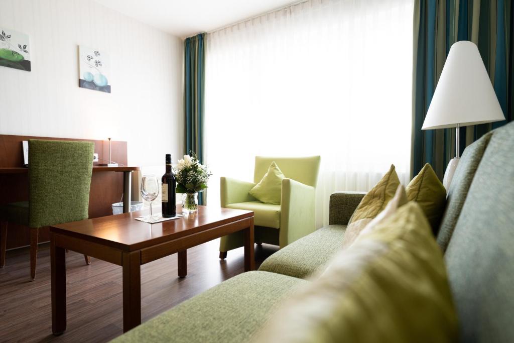 Posezení v ubytování ates Hotel Kehl