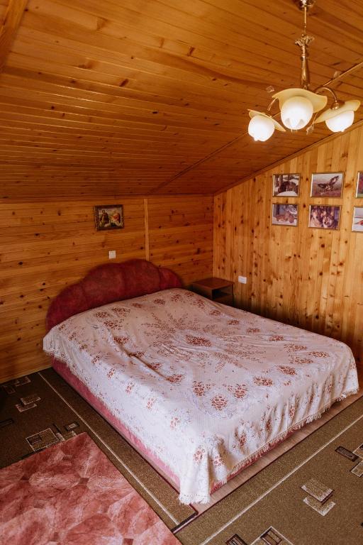 Postel nebo postele na pokoji v ubytování Акорди Плеса