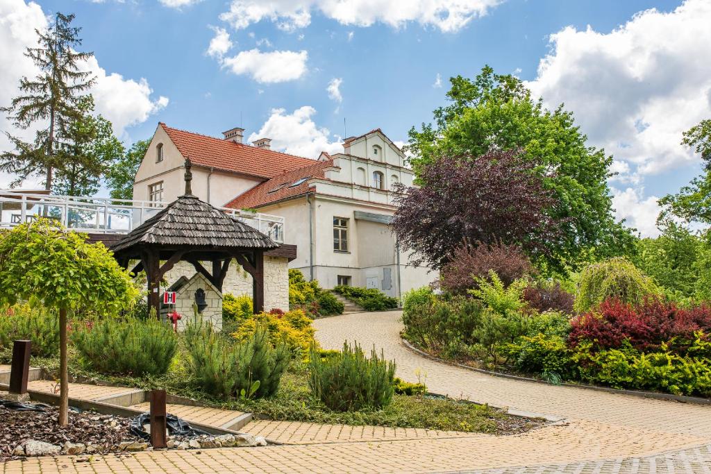 Vonkajšia záhrada v ubytovaní Berberys Park Hotel