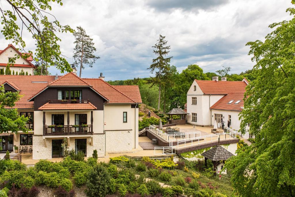 Vonkajšia záhrada v ubytovaní Berberys Park Hotel