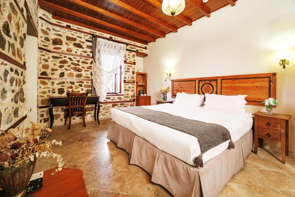Postel nebo postele na pokoji v ubytování Hotel Villa Turka