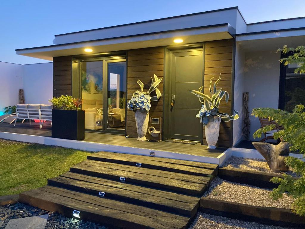 Ogród w obiekcie Norte de Santillana Villas - Apartamentos
