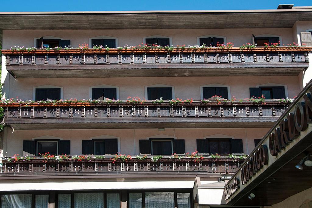 Balkón nebo terasa v ubytování Hotel Carlone