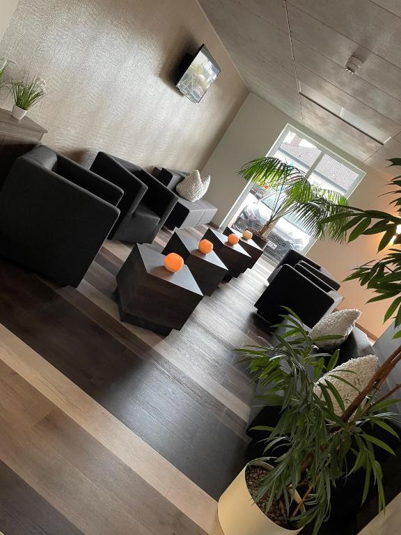 Posezení v ubytování Hotel Schlafplatz