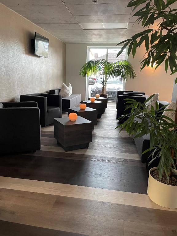Posezení v ubytování Hotel Schlafplatz