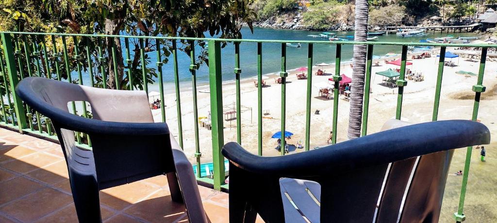 Balkón nebo terasa v ubytování Deluxe Cat Condo