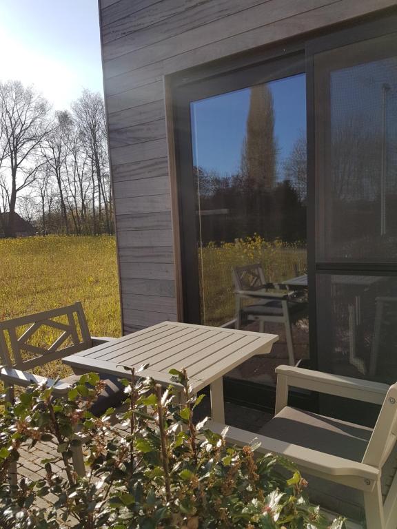 Zahrada ubytování B&B Snelleghem