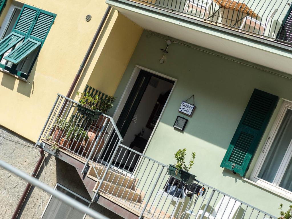 Balkón nebo terasa v ubytování Camere Fontanavecchia