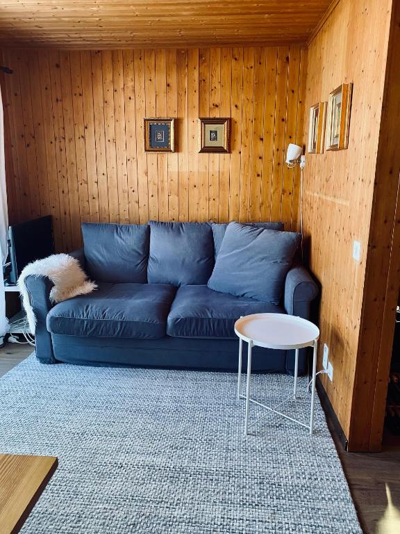 Posezení v ubytování Chalet Amwäg