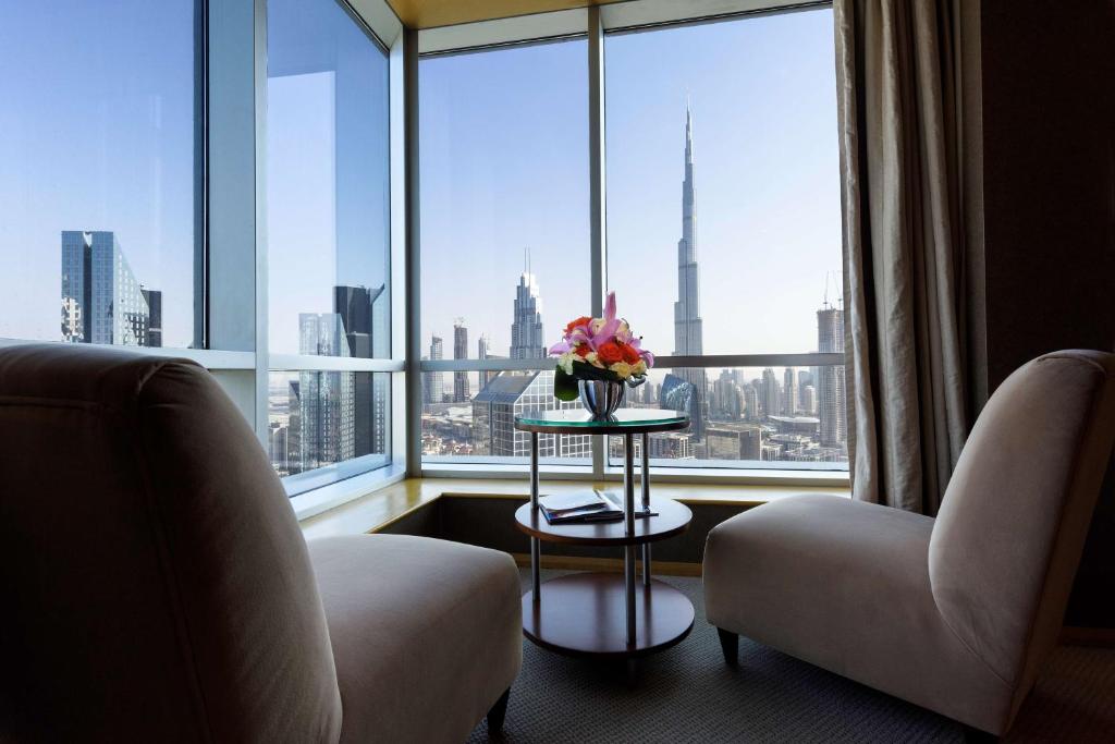 Posezení v ubytování Shangri-La Dubai