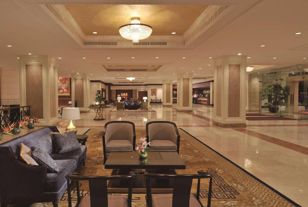 Posezení v ubytování Shangri-La Beihai