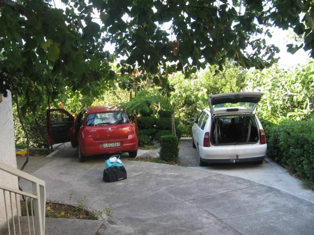 Zahrada ubytování Apartmens Adriana