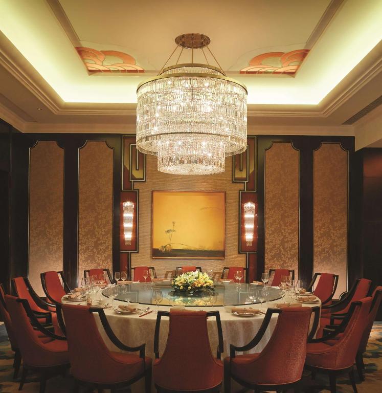 Posezení v ubytování Shangri-La Tianjin