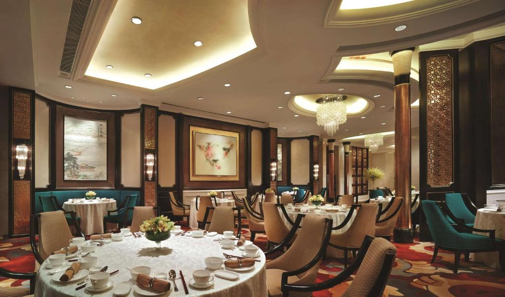 Posezení v ubytování Shangri-La Tianjin