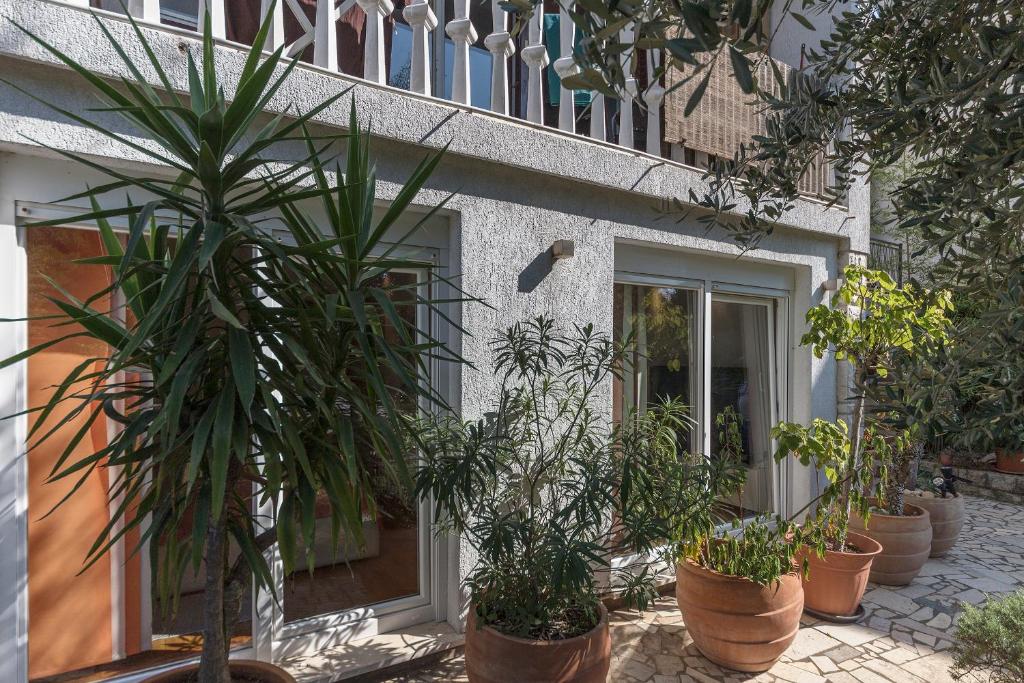 Zahrada ubytování Apartments Villa Lungomare