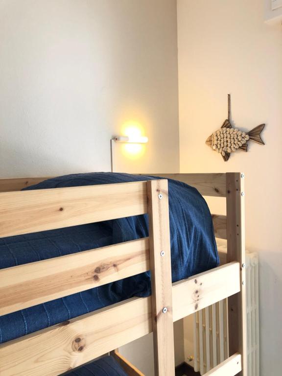 Postel nebo postele na pokoji v ubytování Un Passo dal Mare