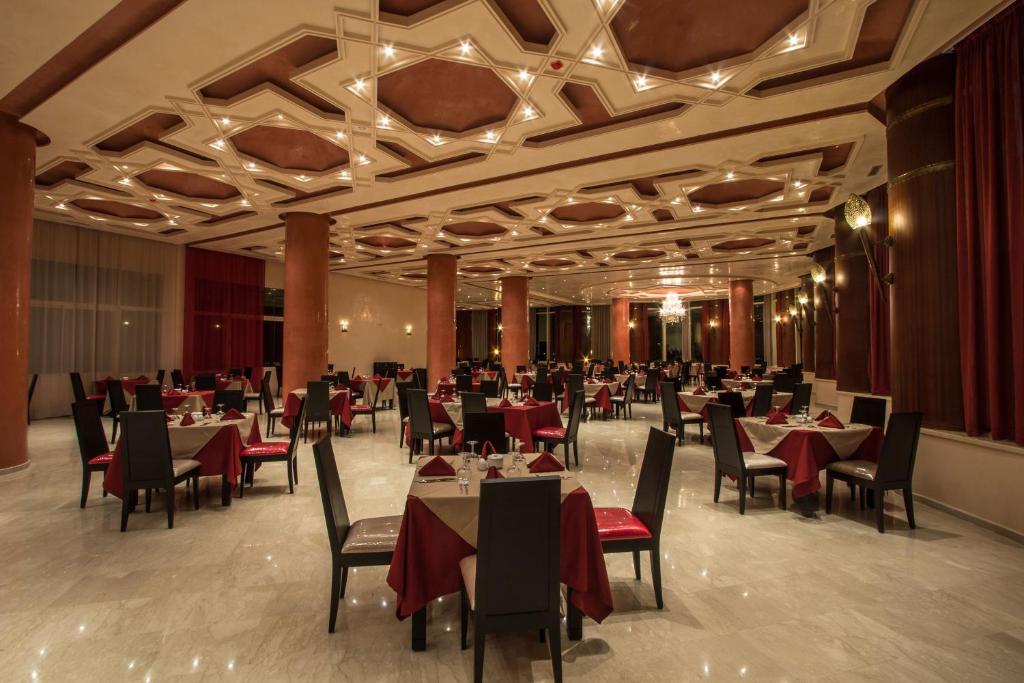 Restaurace v ubytování Hotel Tafilalet
