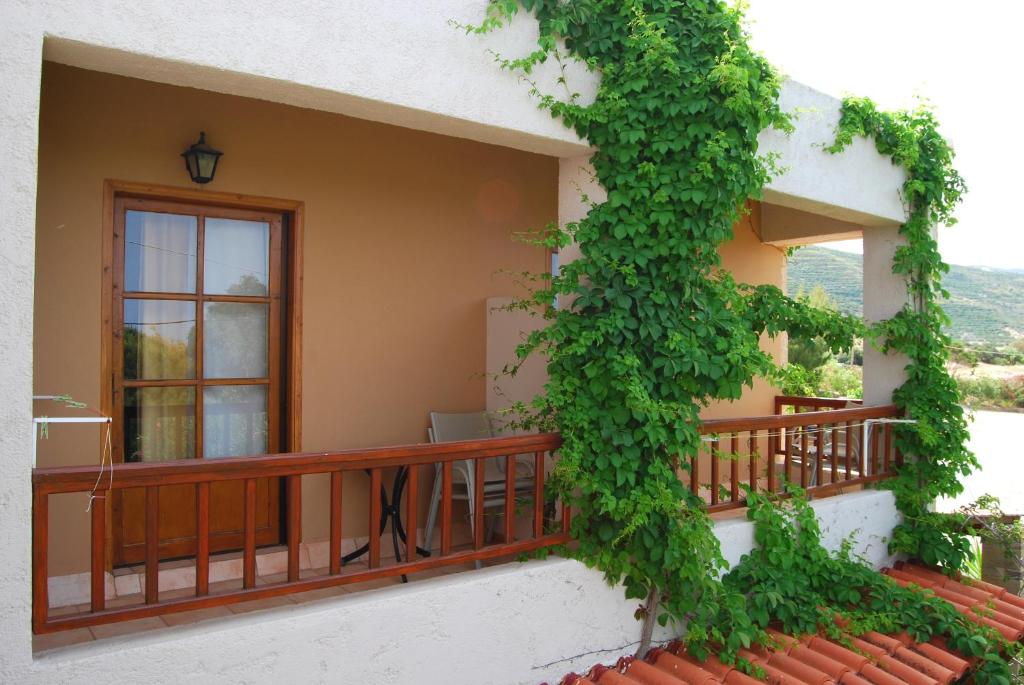 Balkón nebo terasa v ubytování Golden Sun Apartments