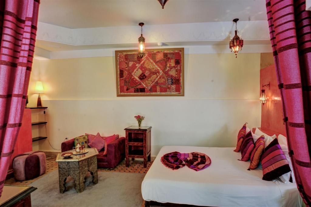 Posedenie v ubytovaní Riad Dar El Souk