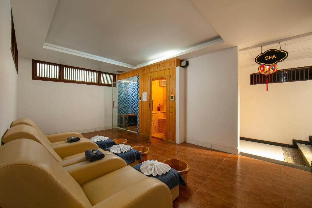 Posezení v ubytování Hoi An Riverside Villas & Apartments