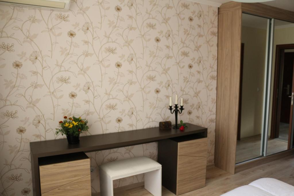 Postel nebo postele na pokoji v ubytování Vello Apartments