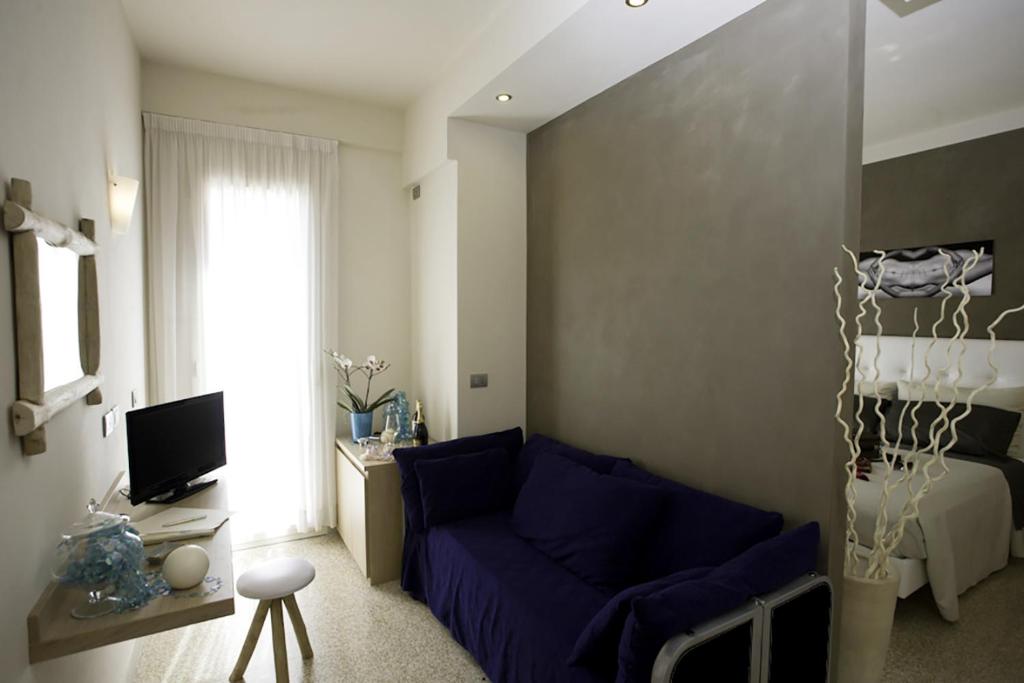Postel nebo postele na pokoji v ubytování Hotel b&b Villa Irma