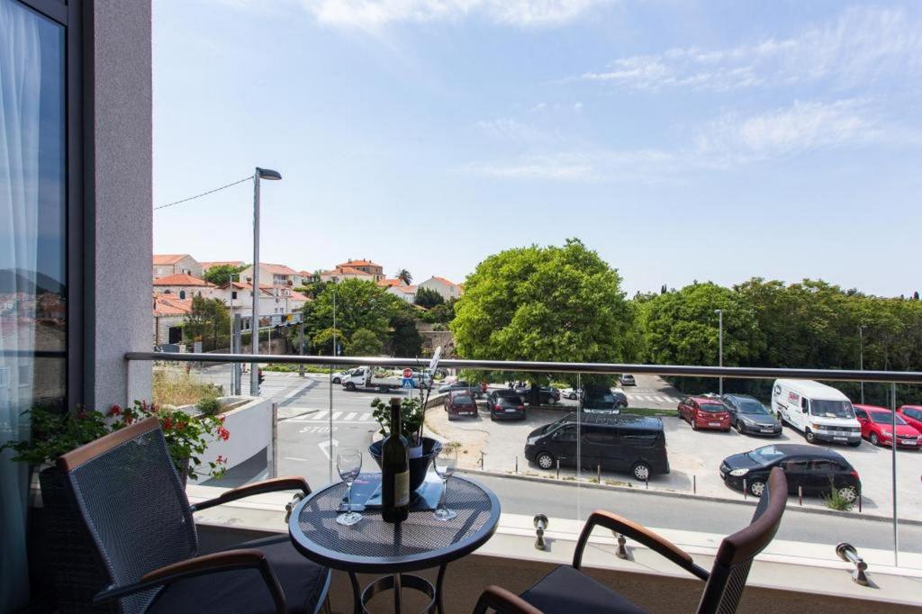 Balkón nebo terasa v ubytování Apartments ZoomZoom