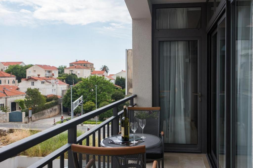 Balkón nebo terasa v ubytování Apartments ZoomZoom