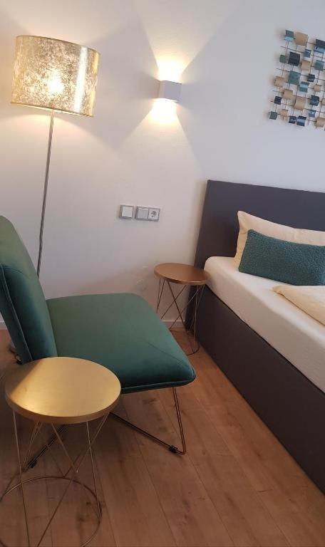Postel nebo postele na pokoji v ubytování Füssen Apartments - Center Apartments