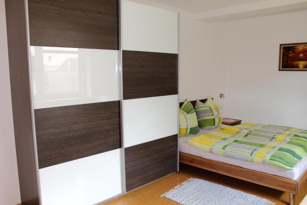 Postel nebo postele na pokoji v ubytování Ferienwohnung Innerhofer