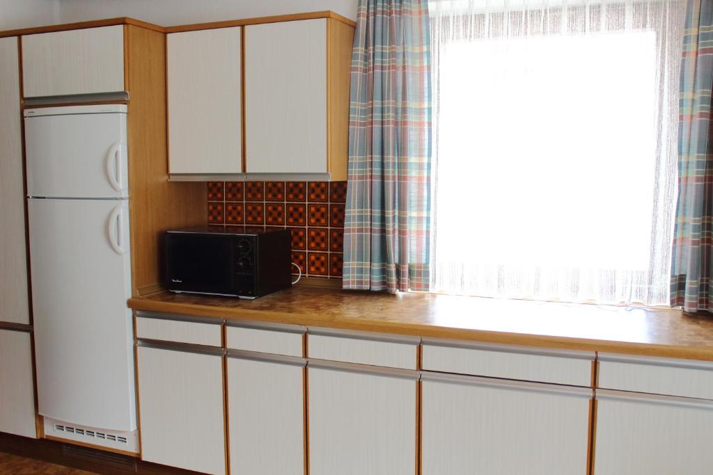 Kuchyň nebo kuchyňský kout v ubytování Ferienwohnung Innerhofer