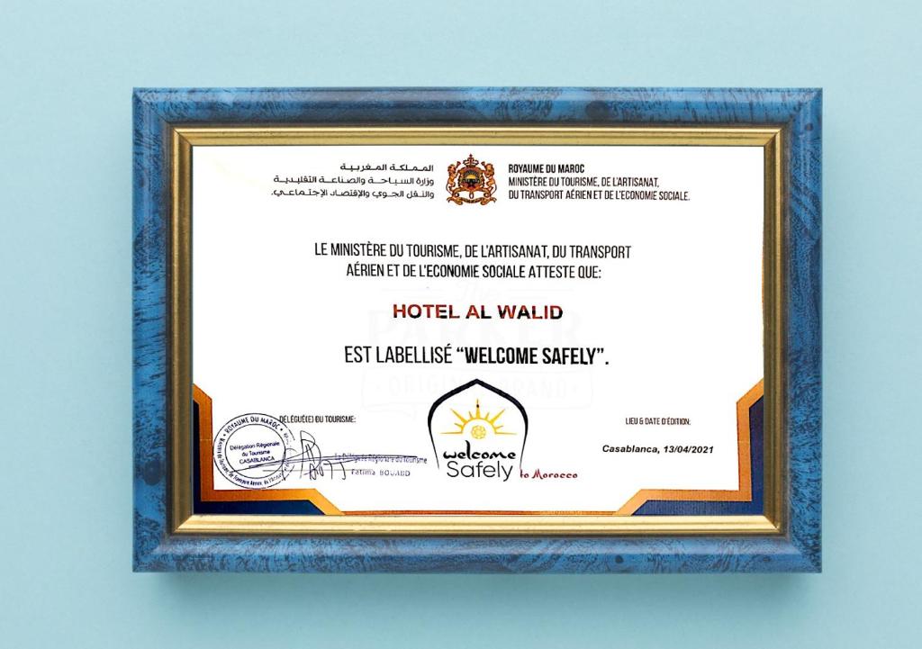 Fotografie z fotogalerie ubytování Hotel Al Walid v destinaci Casablanca