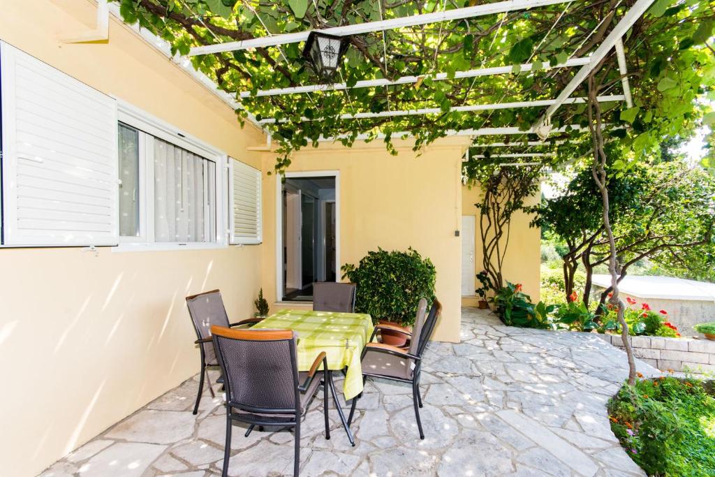 Vonkajšia záhrada v ubytovaní Guesthouse Kanjuo