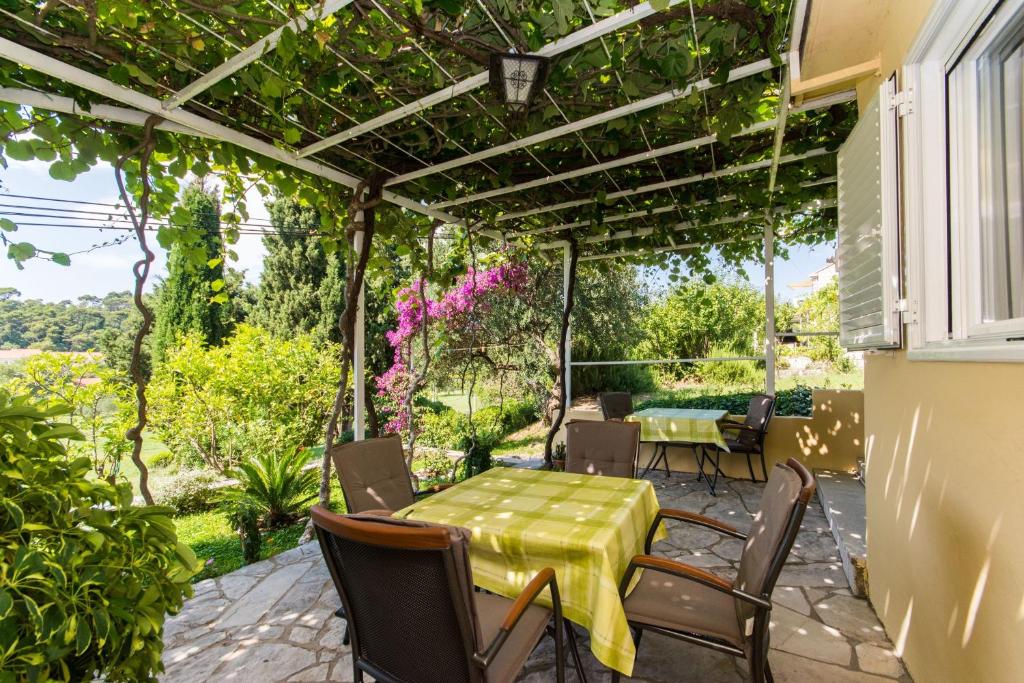 Vonkajšia záhrada v ubytovaní Guesthouse Kanjuo