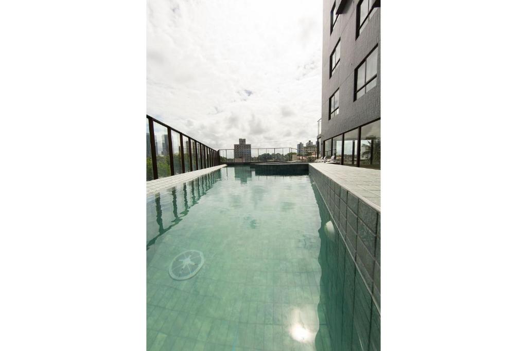  Flat novo próximo à orla no Ilusion Hotel por Carpediem