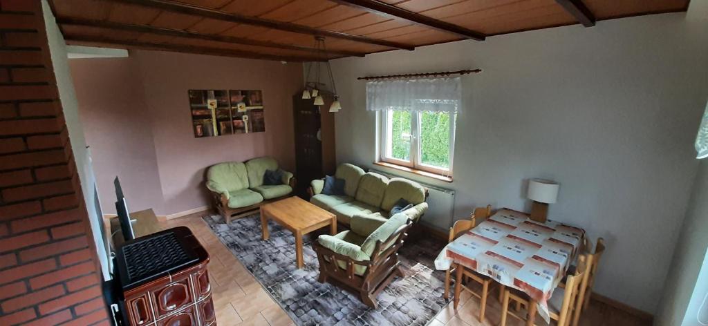 Posezení v ubytování Pokoje Herta - Domek letniskowy