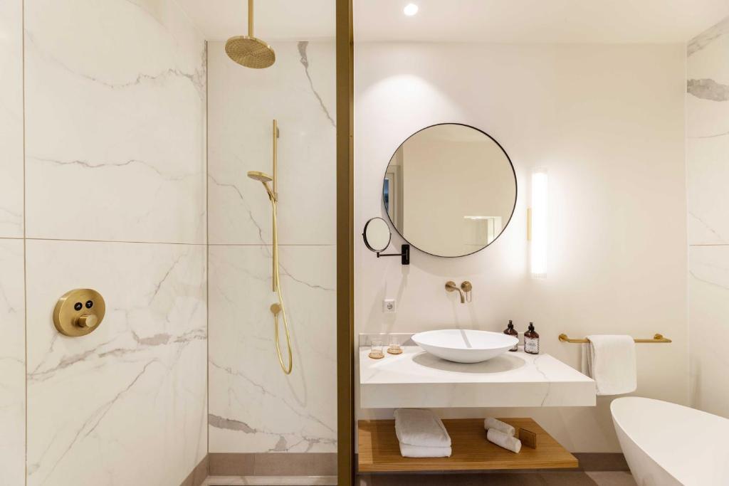 Koupelna v ubytování Aparthotel Hattem