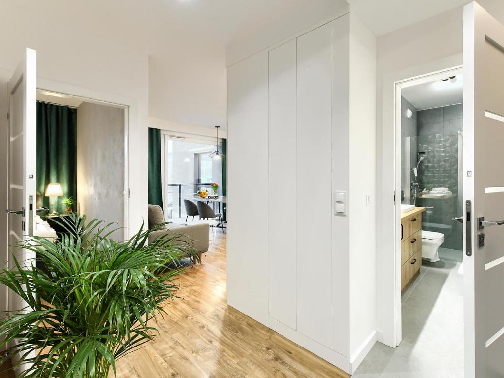 Kúpeľňa v ubytovaní Apartament Bóżnicza