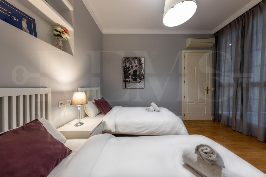 Postel nebo postele na pokoji v ubytování Uncibay Deluxe