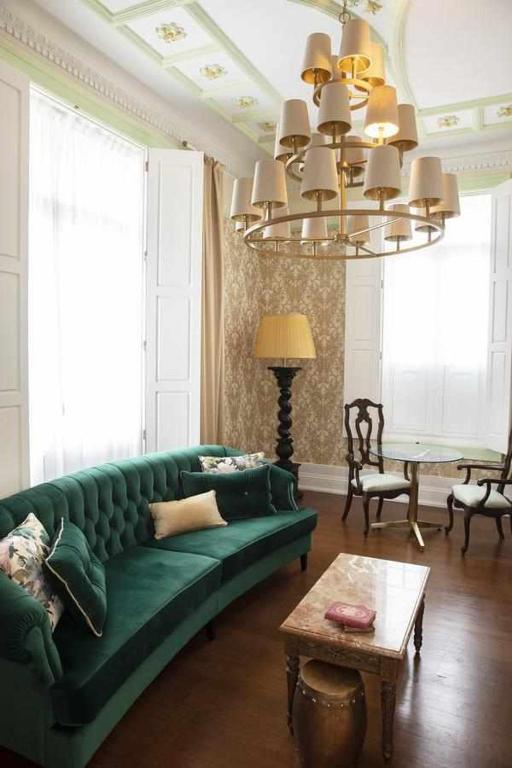 Posezení v ubytování Casa da Granja Boutique