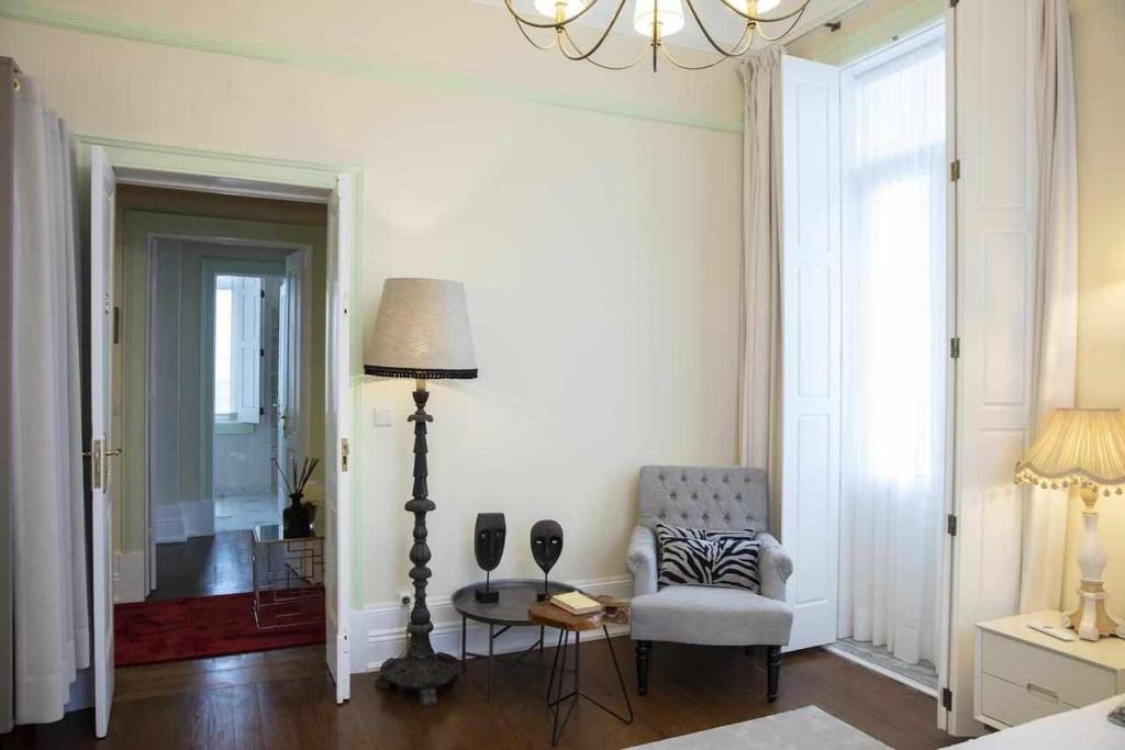 Posezení v ubytování Casa da Granja Boutique